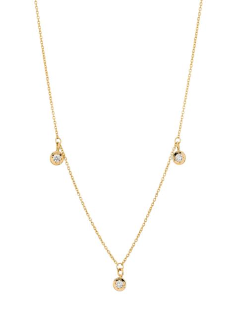ROBERTO COIN Women's Tiny Treasures 18K Gold & 0.13 TCW Diamond Necklace - Yellow Gold