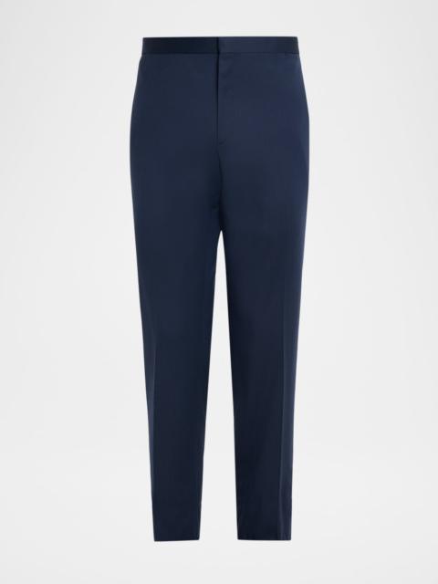 Brioni Men's Theta Tess Wool Trousers