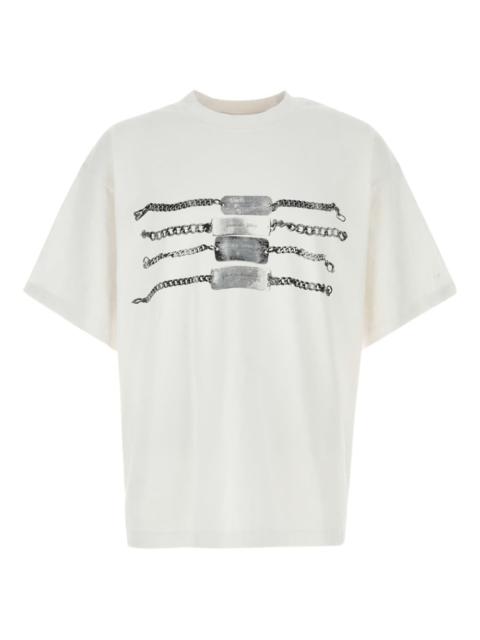 Alexander Wang chain graphic cotton T-shirt
