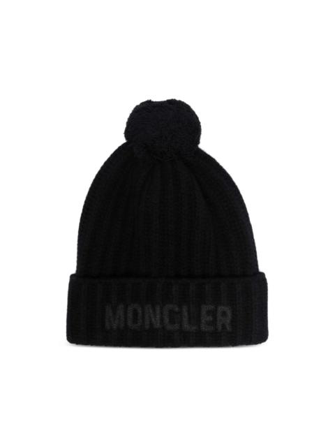 Moncler Grenoble logo-detail beanie hat