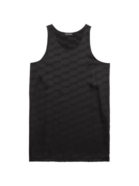 BALENCIAGA monogram sleeveless top