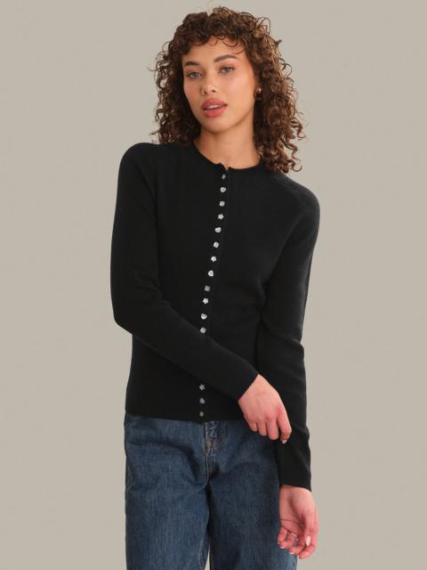 525 america Calloway Mixed Button High Neck Cardigan