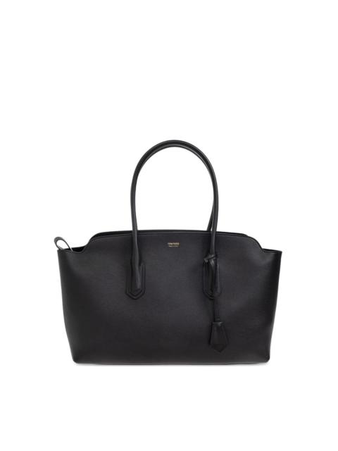 TOM FORD Large leather shopping bag