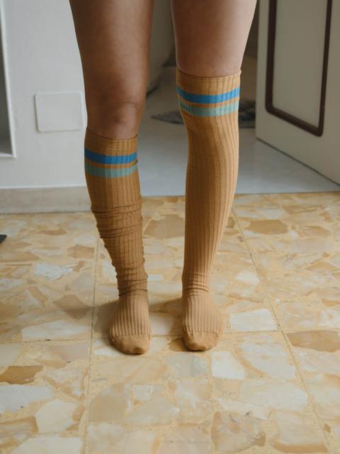 BASERANGE Race Overknee Socks - Organic Cotton Rib
