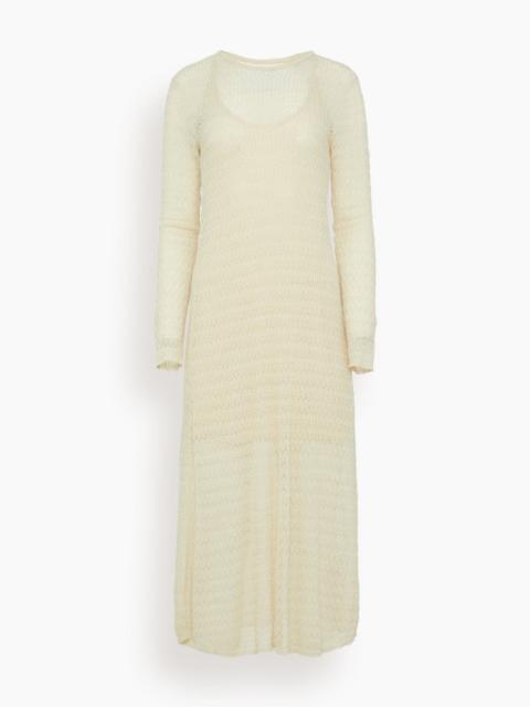 Miriam Dress in Ecru