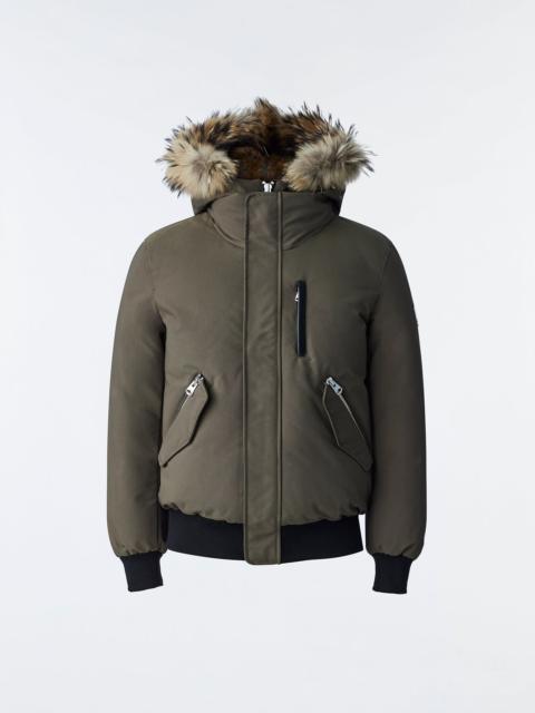 MACKAGE DIXON 2-in-1 Nordic Tech down bomber with natural fur