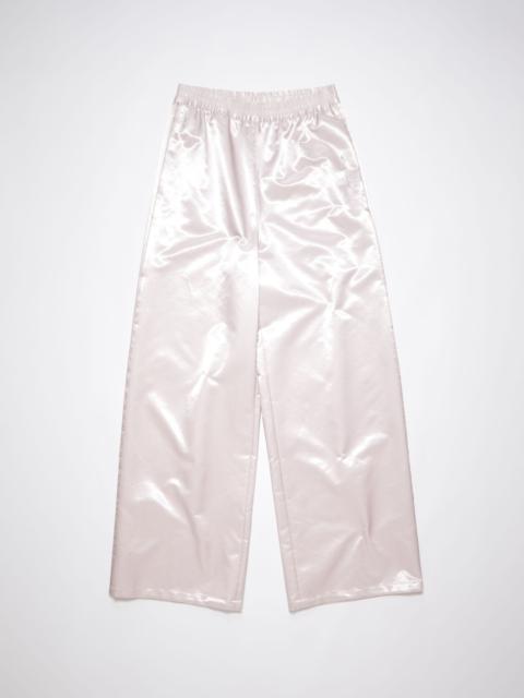 Satin trousers - Light pink