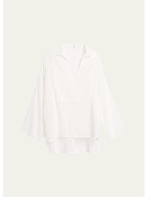All Three Cheryl Gauze Shirt