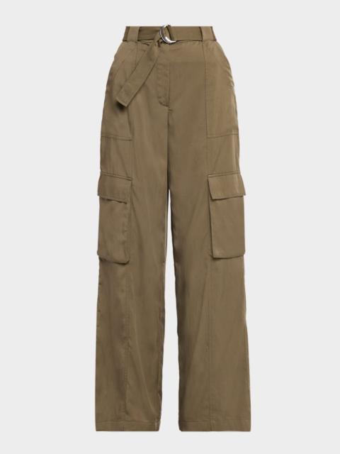 SIMKHAI Ivrie Belted Utility Pants