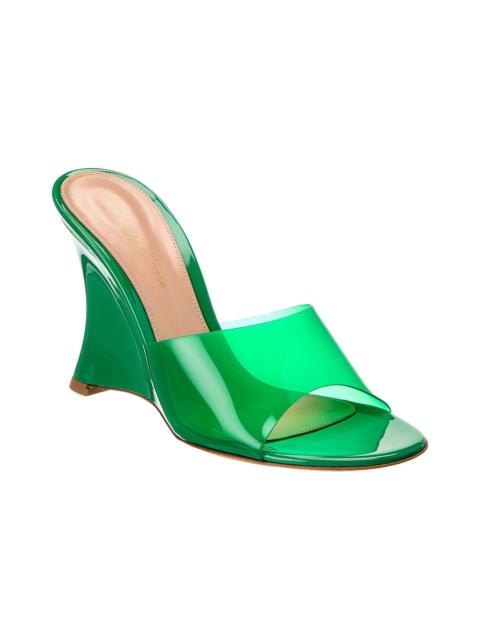 Gianvito Rossi Gianvito Rossi 95 Vinyl & Patent Wedge Sandal