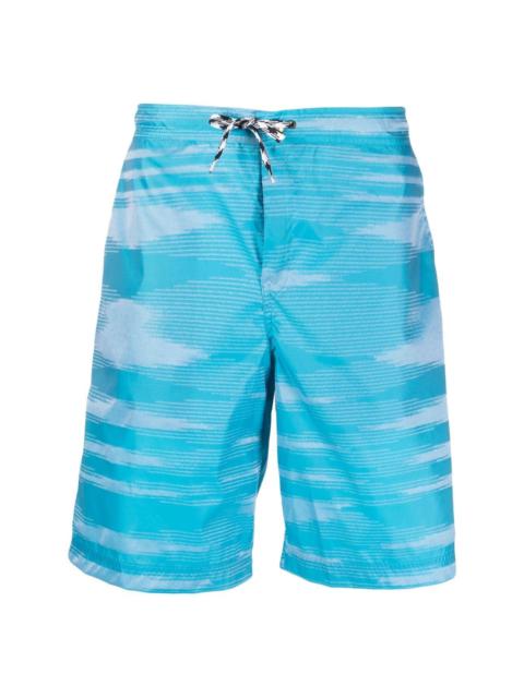 Missoni drawstring swim shorts