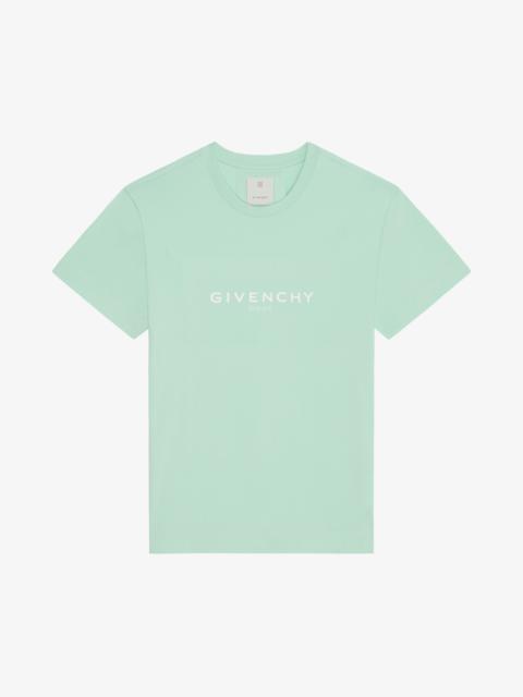 Givenchy GIVENCHY REVERSE SLIM T-SHIRT IN COTTON