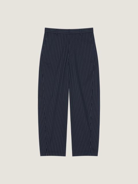 Givenchy COUTURE SEAM STRIPED PANTS IN COTTON