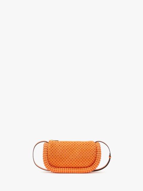 BUMPER-12 LEATHER CROSSBODY BAG WITH CRYSTAL