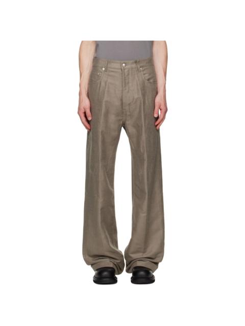 Rick Owens Gray Tower Geth Trousers
