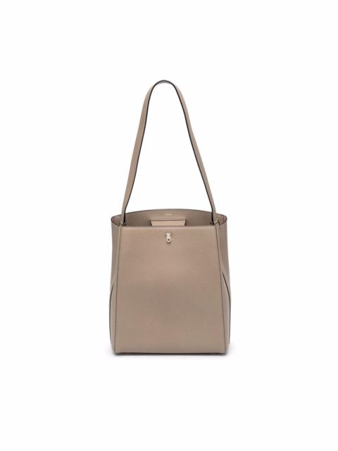 Totes bags Valextra - Brera S bicolour leather tote bag - V5U92286NWOC