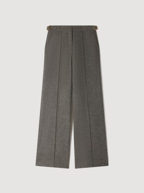 Sandro WOOL SUIT TROUSERS
