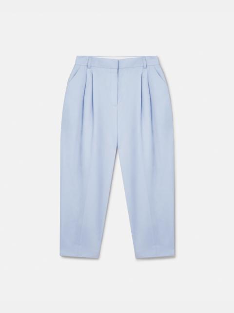 Stella McCartney Cropped Pleated Trousers
