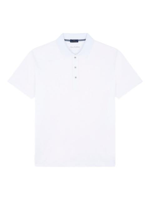 Paul & Shark shark fin embroidery polo shirt