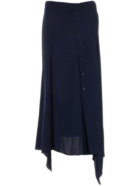 Stella McCartney asymmetric stretch-design skirt