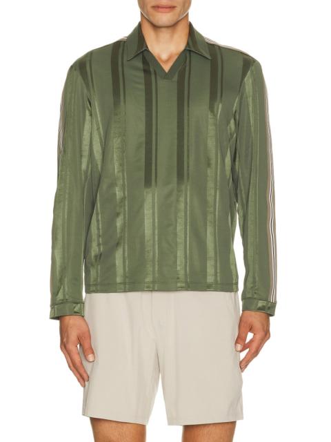 lululemon Knit Stripe Rugby Shirt