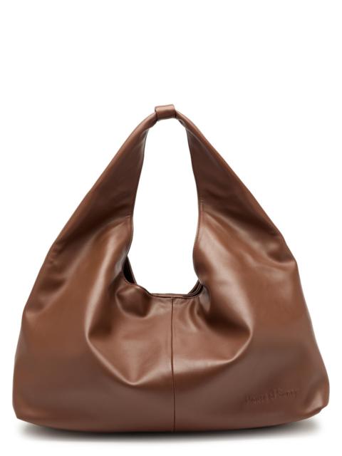 House of Sunny House OF Sunny The Big Sling Faux Leather Shoulder bag