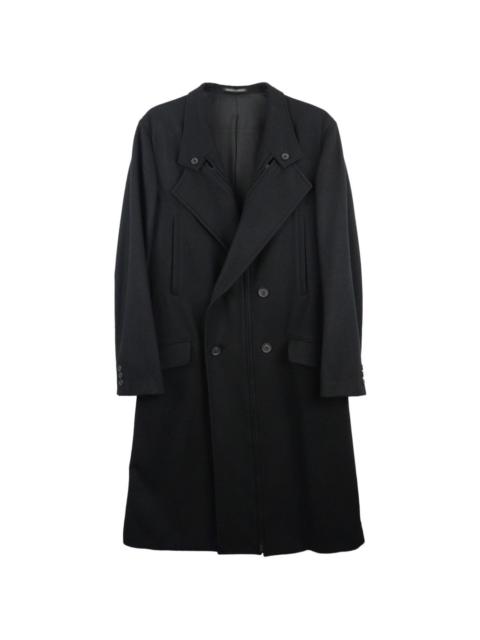 Yohji Yamamoto double-breasted wool coat