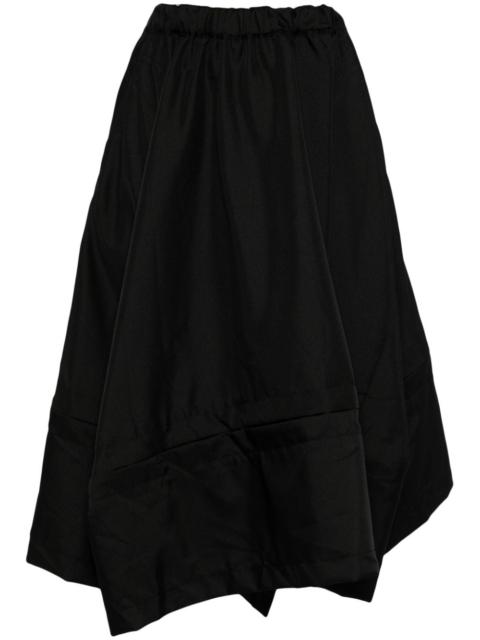Comme Des Garçons asymmetric design double breast skirt