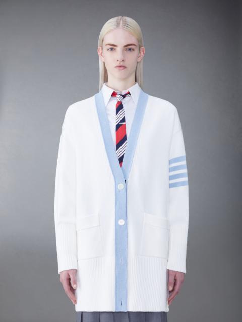 Thom Browne 4-Bar cotton cardigan