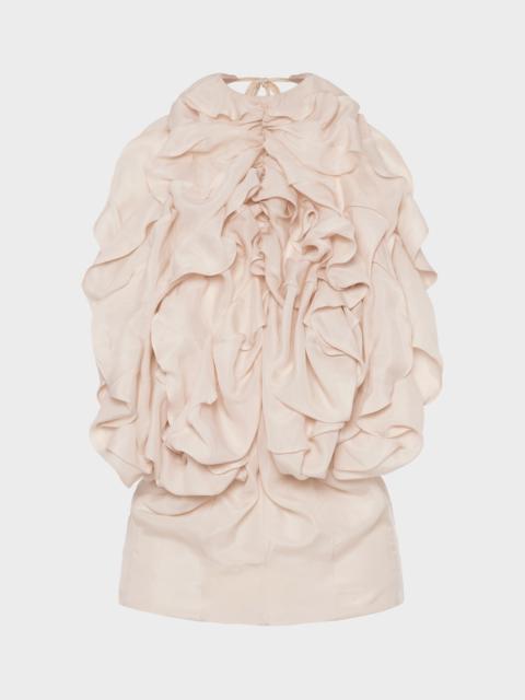 Maison Margiela Ruffle Halter Top