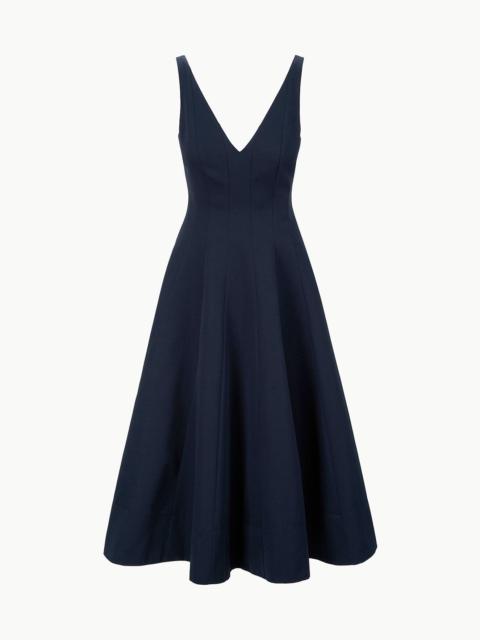 STAUD STAUD MARIETA DRESS NAVY