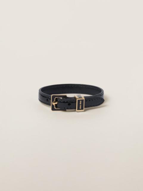 Miu Miu Leather bracelet