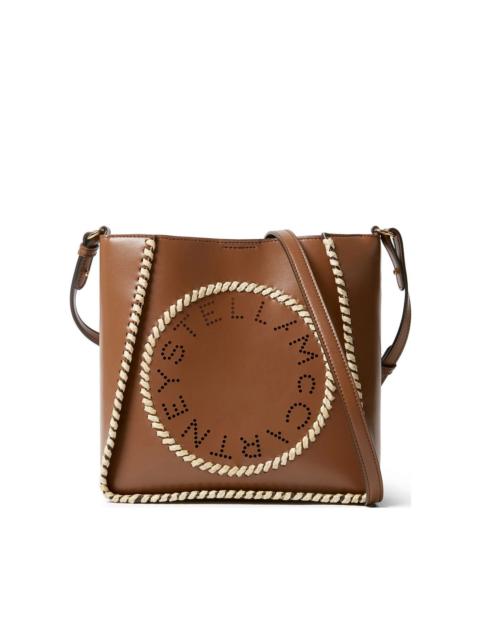 Stella McCartney logo laser-cut shoulder bag