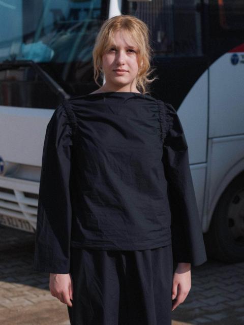 BASERANGE Simmon Top - Organic Cotton Poplin