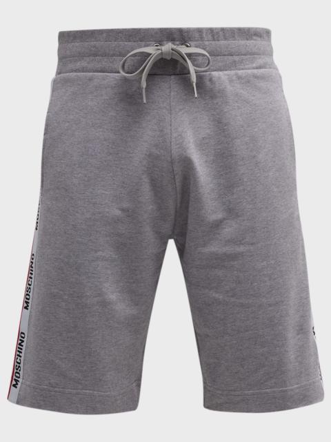 Moschino Men's Sweat Shorts with Side Taping