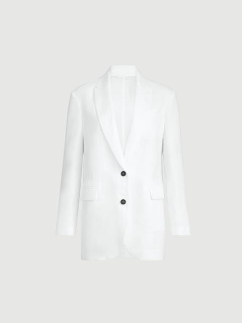 Brunello Cucinelli Cotton blazer with monili