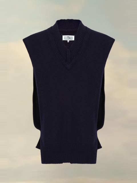 Maison Margiela Layered Knit Vest