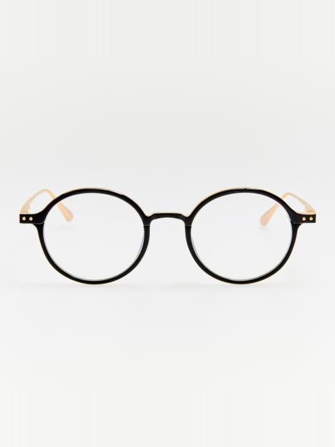 LINDA FARROW Kit Optical in 22K Gold and Black