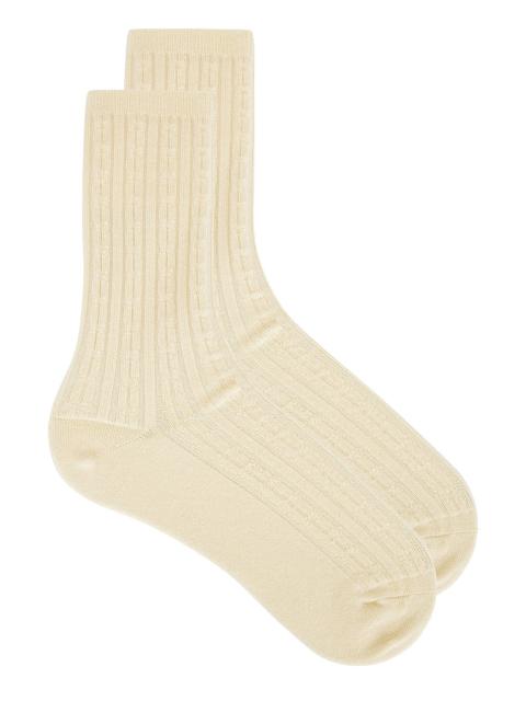 Jenni Kayne Cable Socks