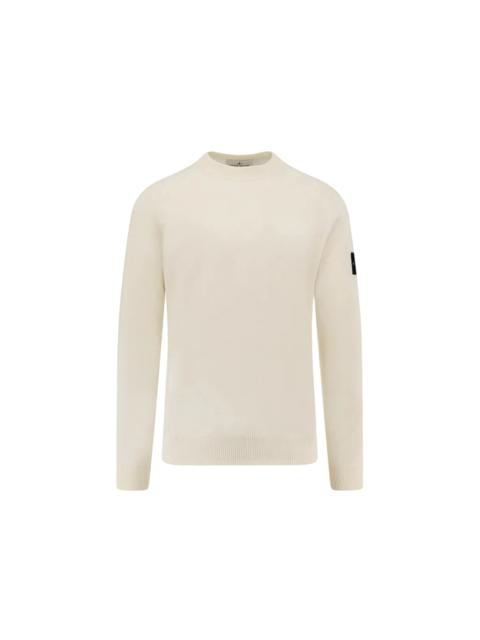 Stone Island Stone Island Certified Virgin Wool Sweater Beige