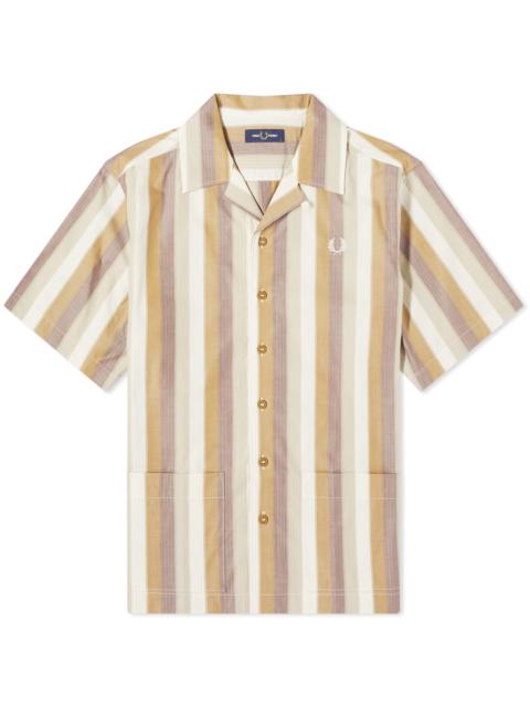 Fred Perry Fred Perry Ombre Stripe Short Sleeve Vacation Shirt