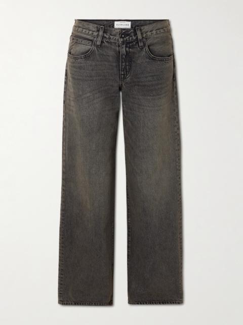 SLVRLAKE Lexi Low-rise Wide-leg Jeans