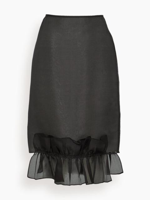 Frill Skirt in Black