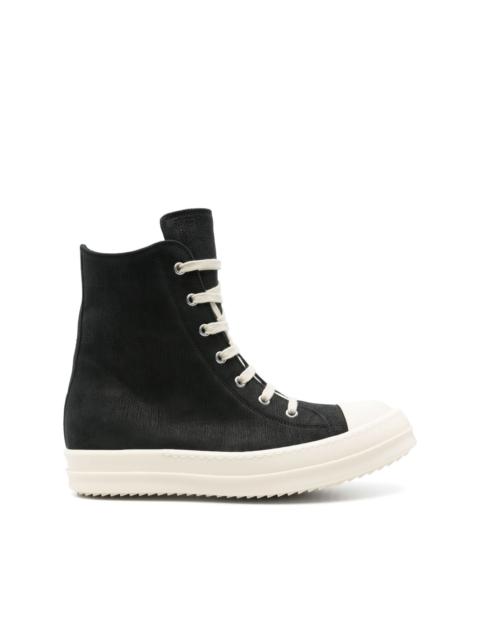 Rick Owens leather sneakers