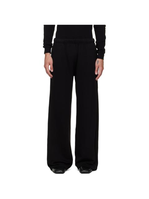 LES TIEN Black Heavyweight Party Sweatpants
