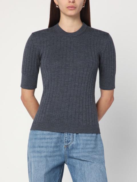 Bottega Veneta Anthracite grey wool sweater