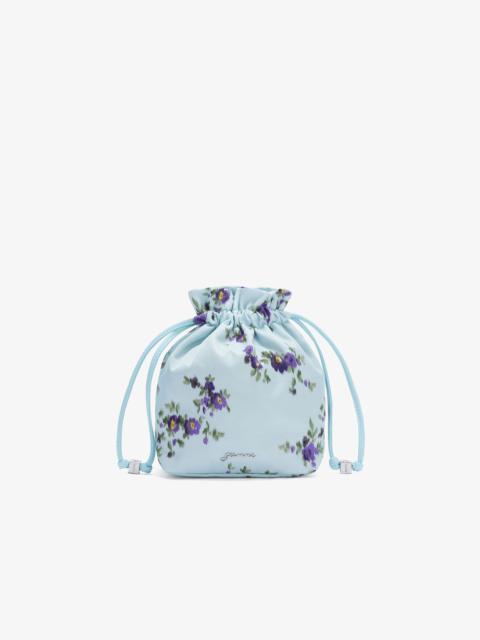 GANNI POUCH IN PRINTED NYLON