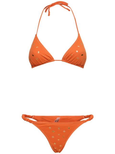 Reina Olga Scrunchie triangle bikini