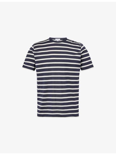 Sunspel Classic Stripe Cotton T-Shirt