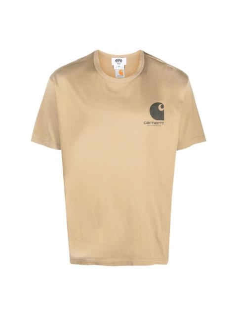 Junya Watanabe MAN logo-print short-sleeve T-shirt
